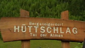 Bergsteigerdorf Hüttschlag, Fliegenfischen in der Großarler Ache in Österreich 